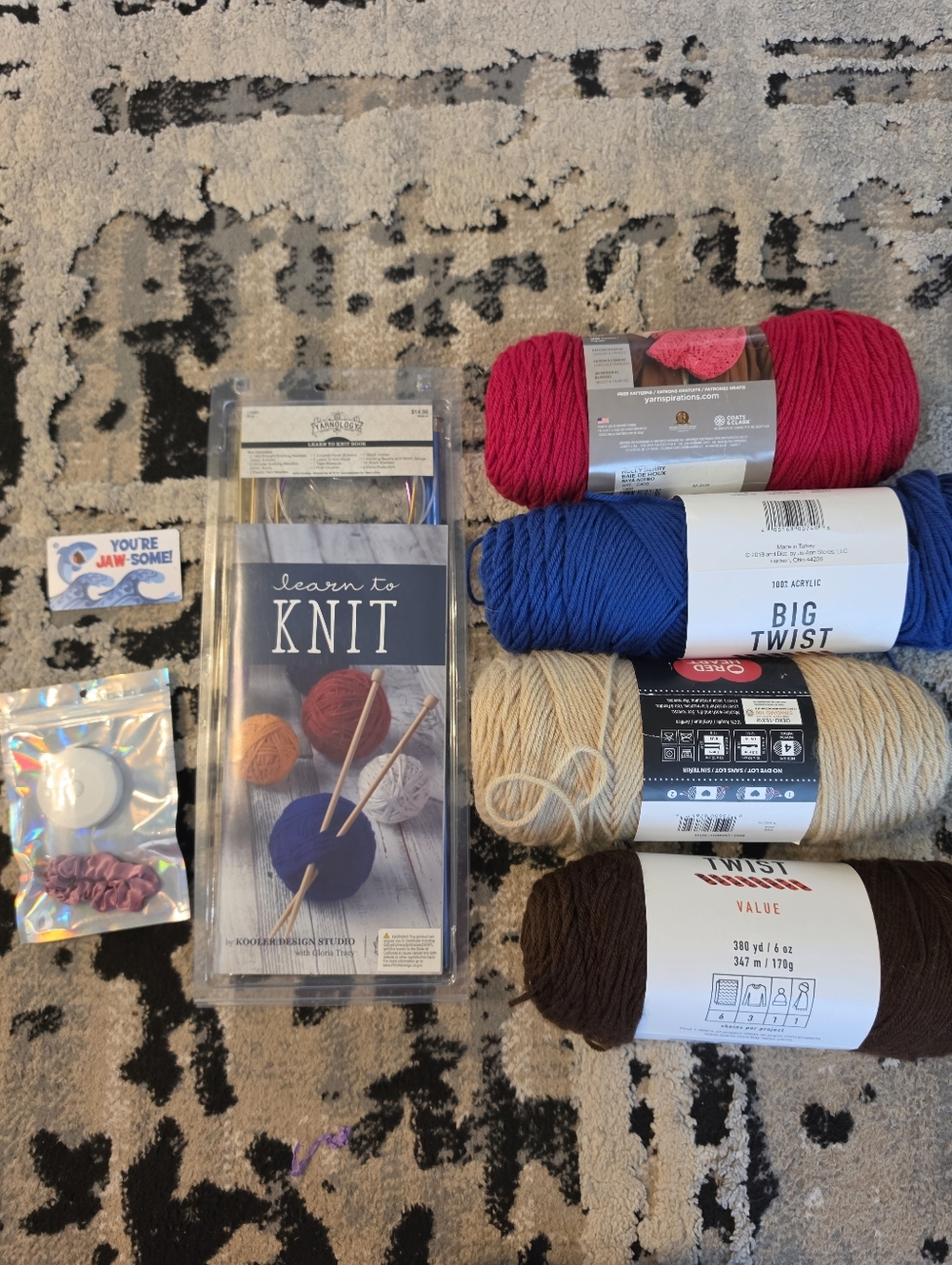 Learn hkw to knit bundle